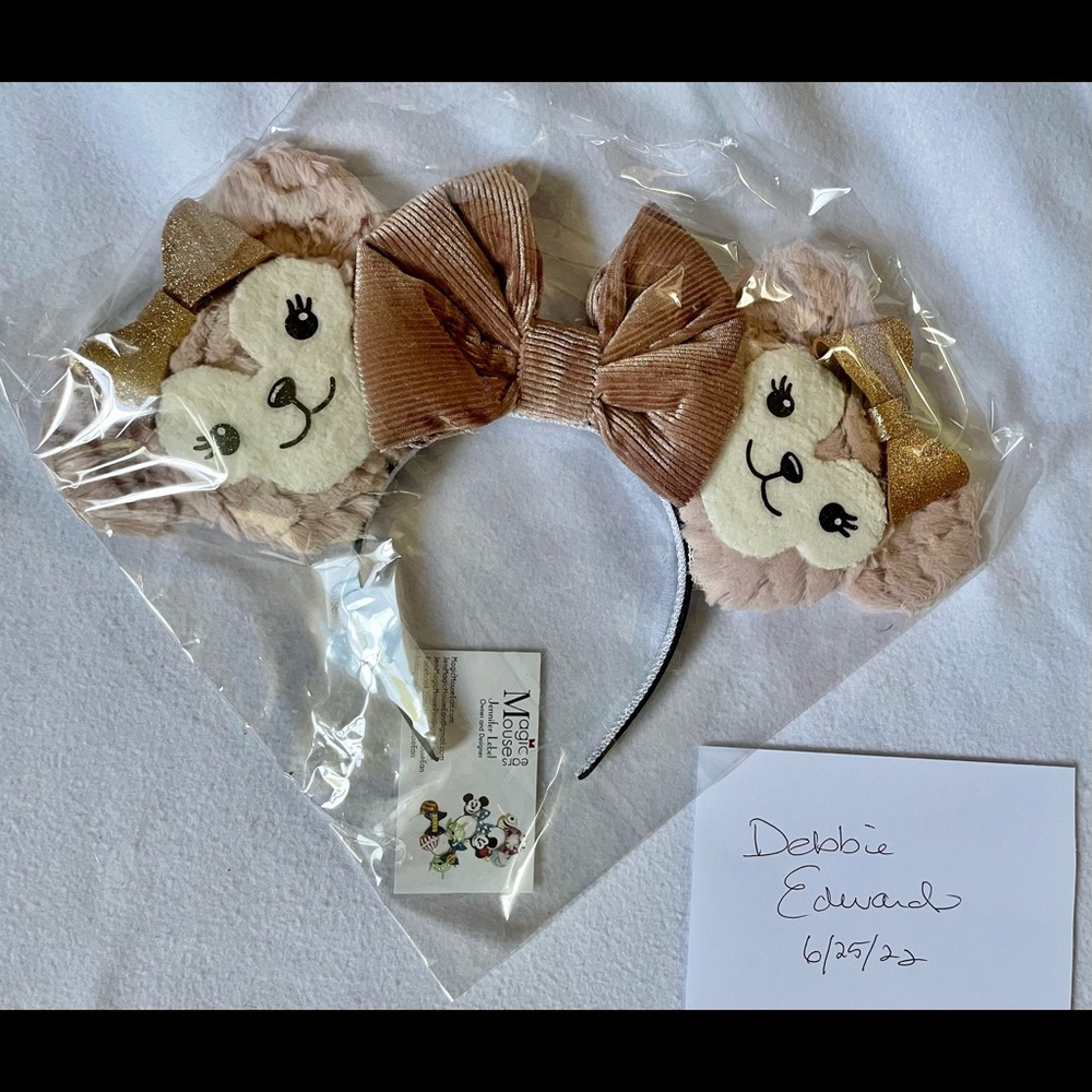 Disney’s Shellie May Fluffy Custom Made Mickey Mouse Ears - New